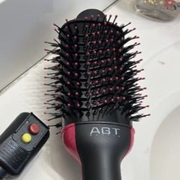 Hot Air Brush, 4 in 1 Hair Dryer Brush & Volumizer, One Step Blow Dryer